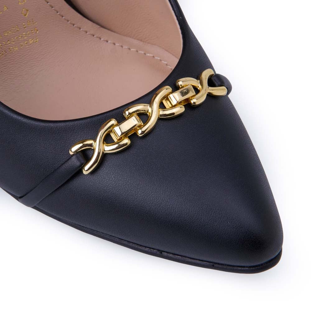Zapato Stiletto Casual DON-2529 Negro Piazza - Imagen 2