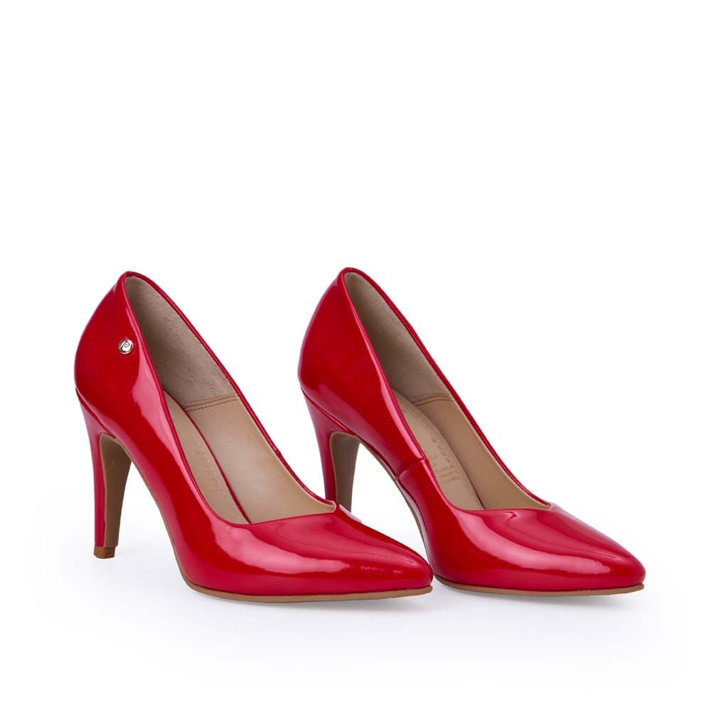 Zapato Stiletto Casual KATHE-2533 Rojo Piazza - Imagen 4